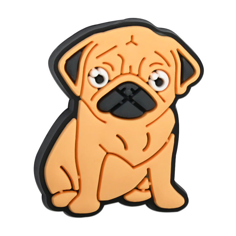 Wholesale   Random 100pcs/pack  Cute cartoon puppy beaded beads